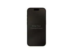 presentation of apple iphone 15 Pro mock-up